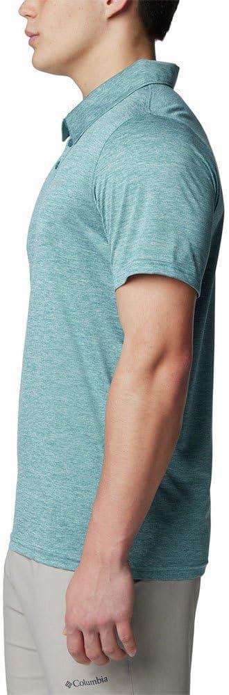 imageColumbia Mens Columbia Hike PoloHiking ShirtCloudburst Heather