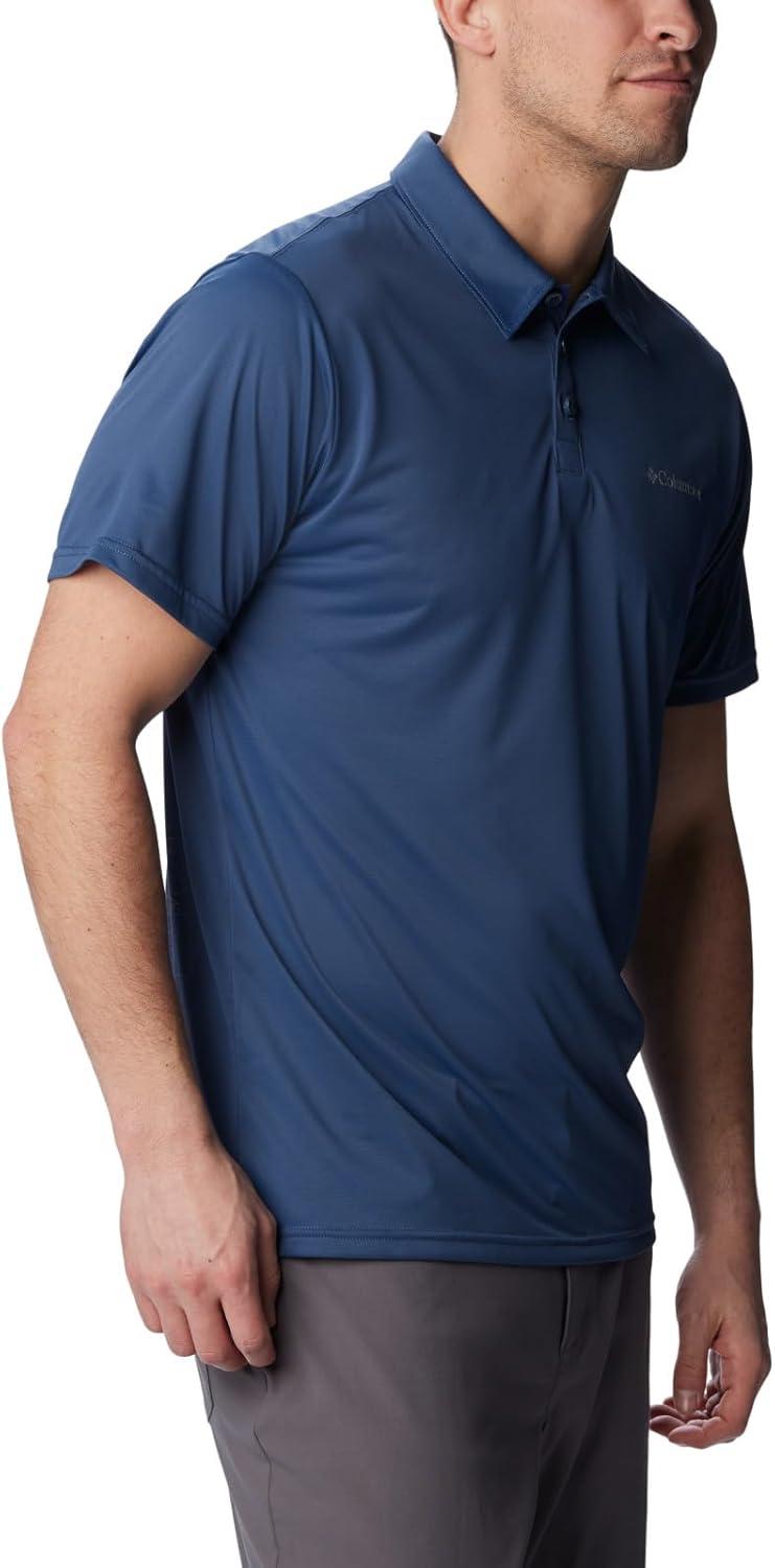 imageColumbia Mens Columbia Hike PoloHiking ShirtDark Mountain