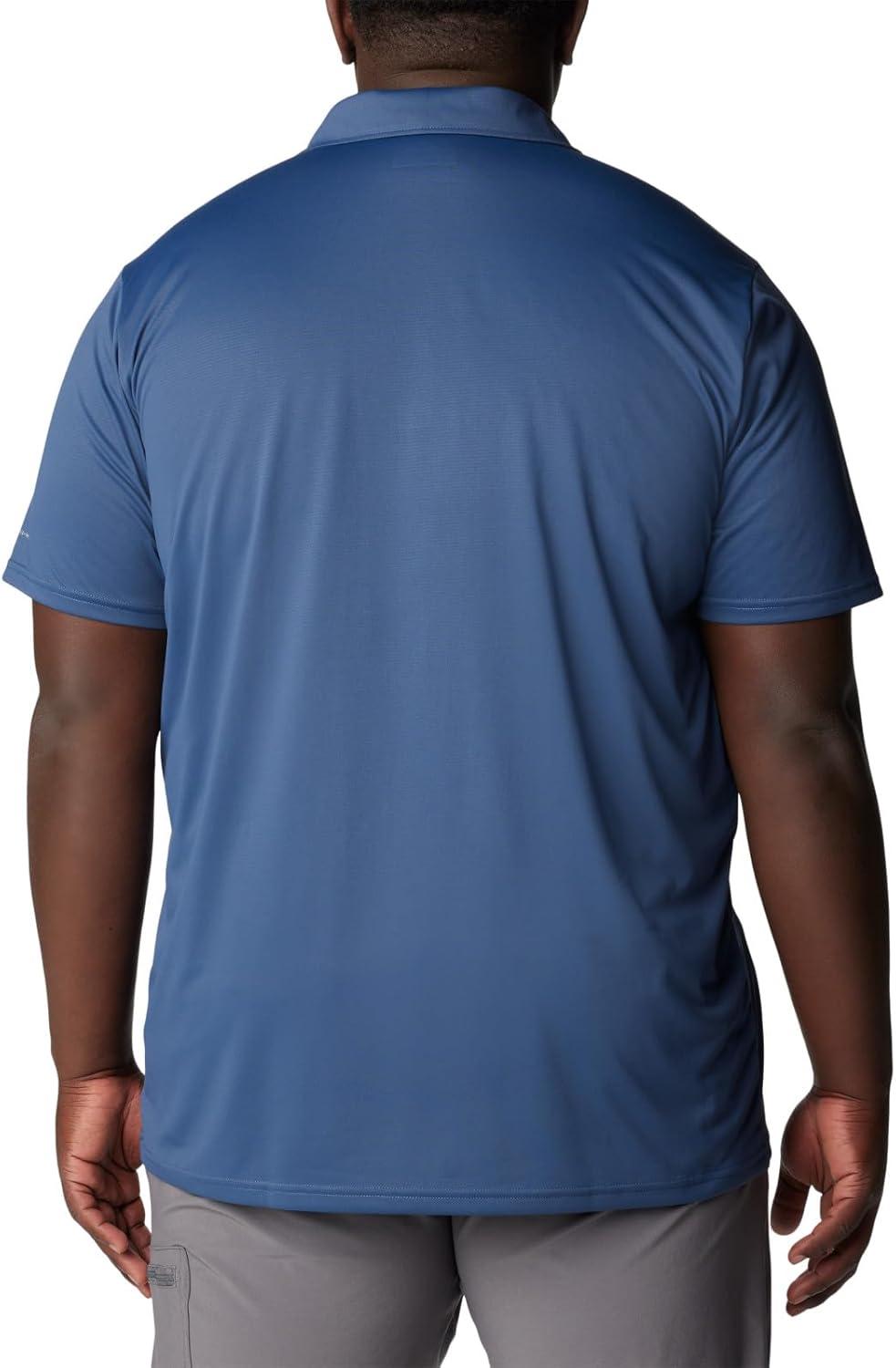 imageColumbia Mens Columbia Hike PoloHiking ShirtDark Mountain
