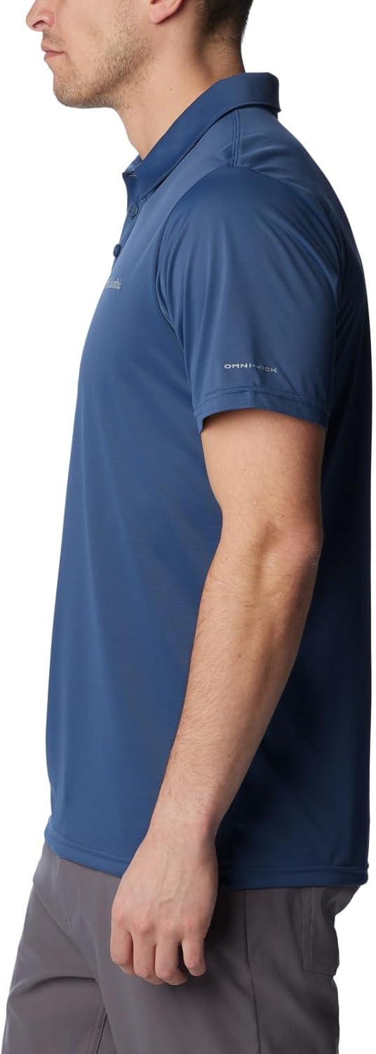 imageColumbia Mens Columbia Hike PoloHiking ShirtDark Mountain
