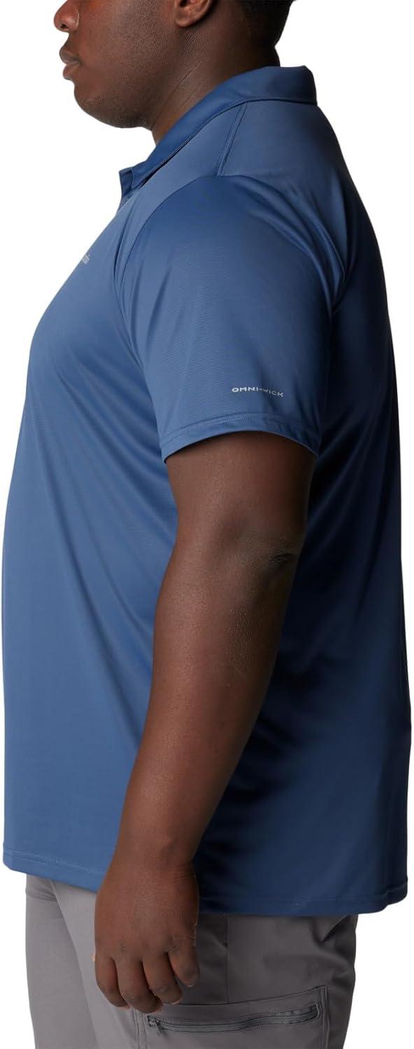 imageColumbia Mens Columbia Hike PoloHiking ShirtDark Mountain