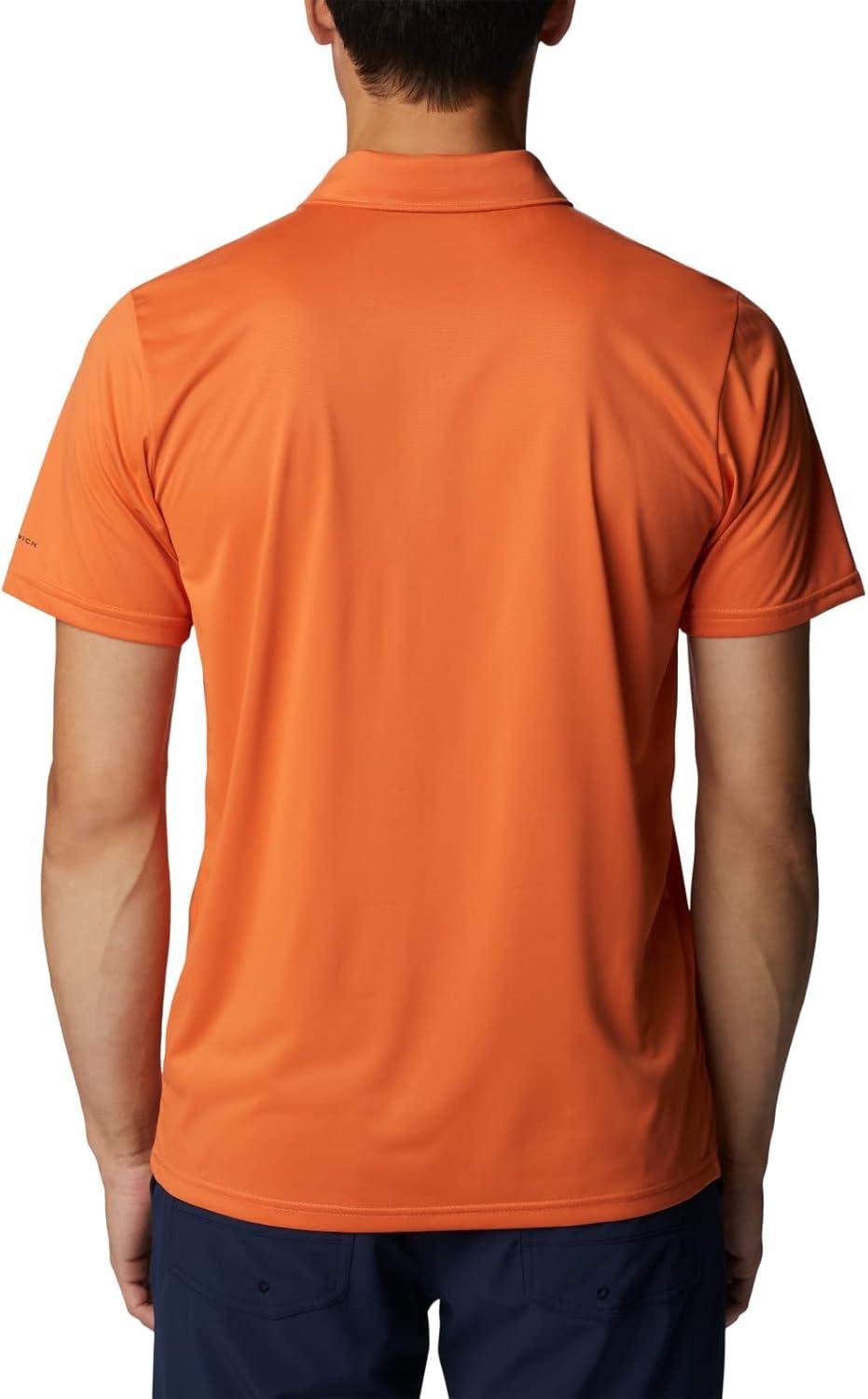 imageColumbia Mens Columbia Hike PoloHiking ShirtDesert Orange