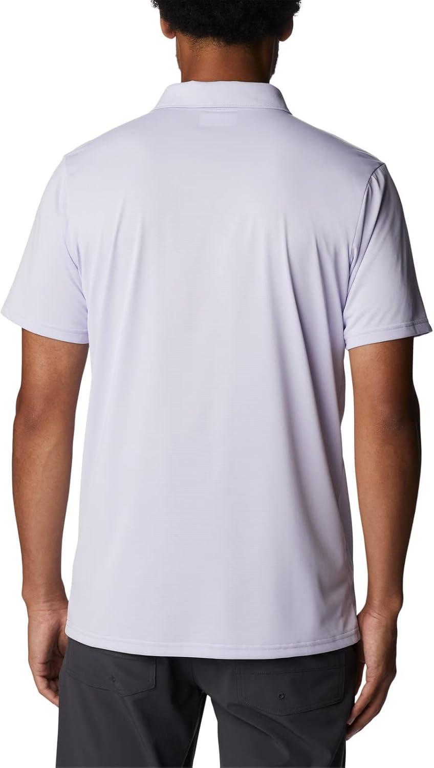 imageColumbia Mens Columbia Hike PoloHiking ShirtPurple Tint