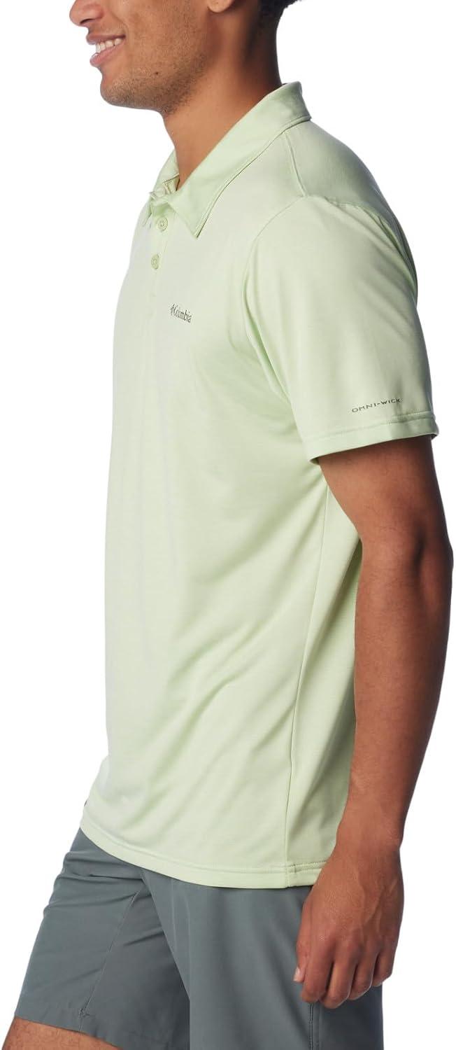 imageColumbia Mens Columbia Hike PoloHiking ShirtSage Leaf Heather