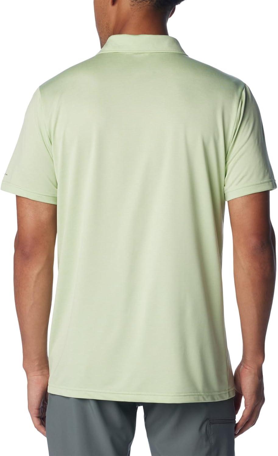 imageColumbia Mens Columbia Hike PoloHiking ShirtSage Leaf Heather