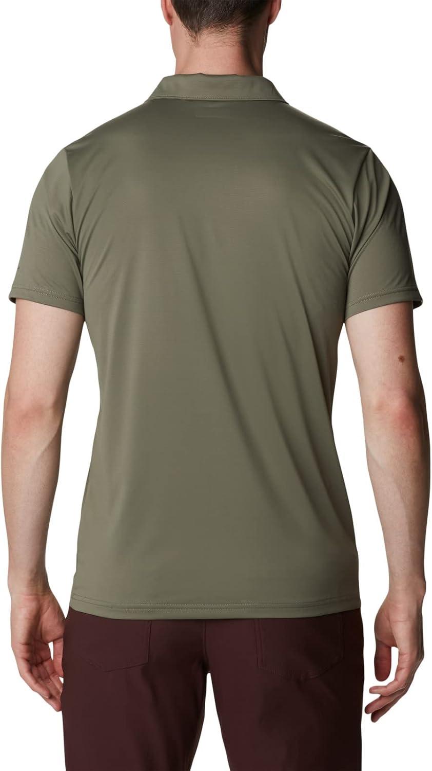 imageColumbia Mens Columbia Hike PoloHiking ShirtStone Green
