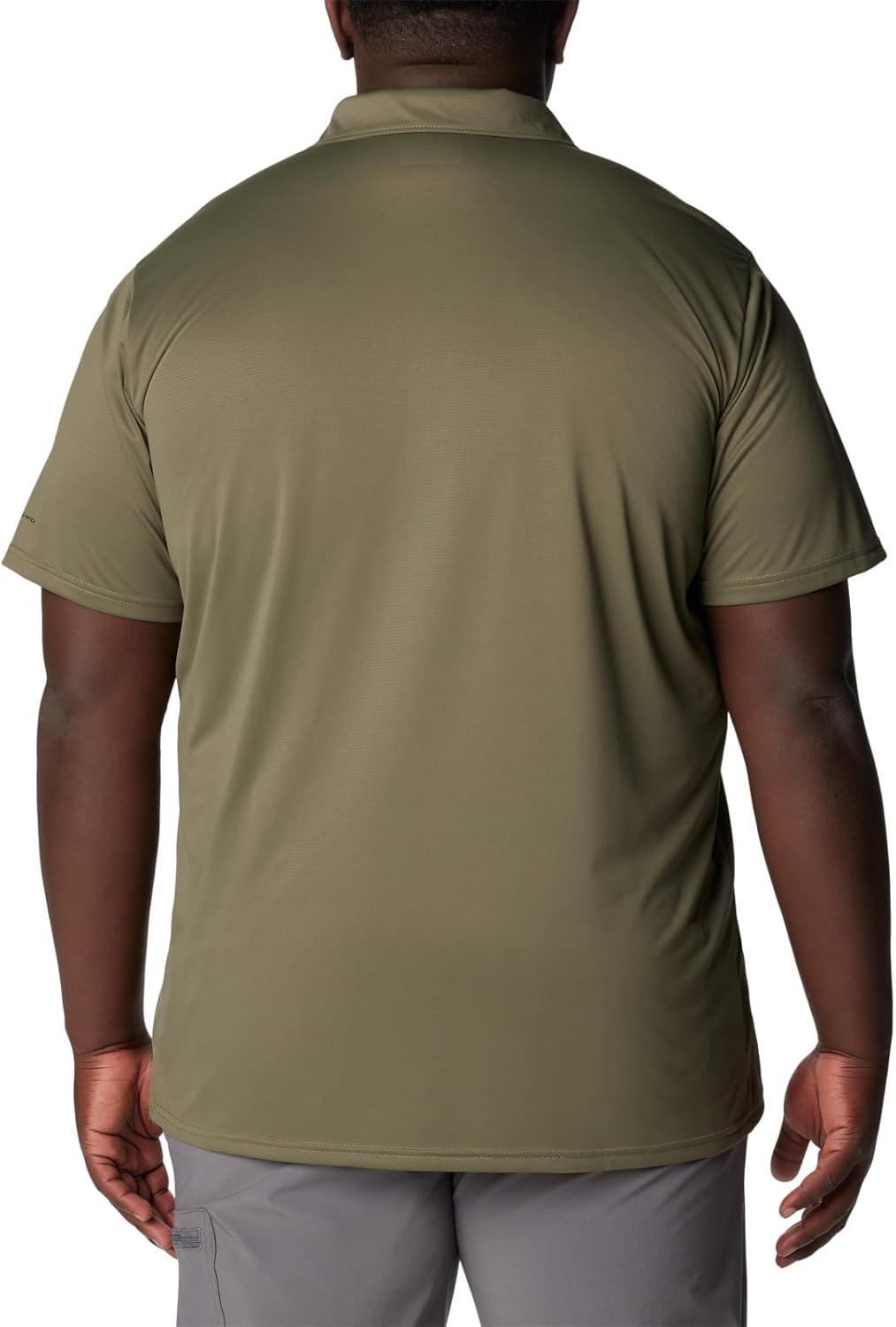 imageColumbia Mens Columbia Hike PoloHiking ShirtStone Green