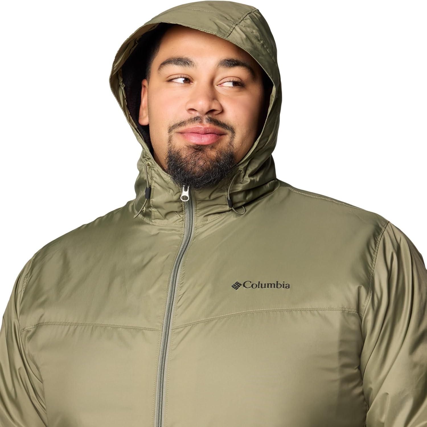 imageColumbia Mens Glennaker II Sherpa Lined JacketStone Green