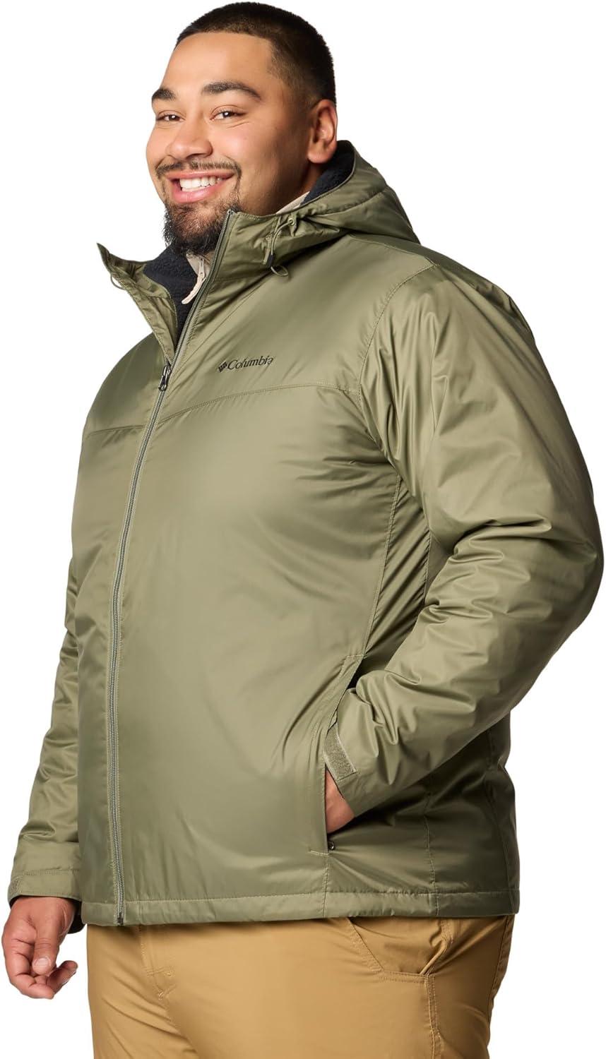 imageColumbia Mens Glennaker II Sherpa Lined JacketStone Green