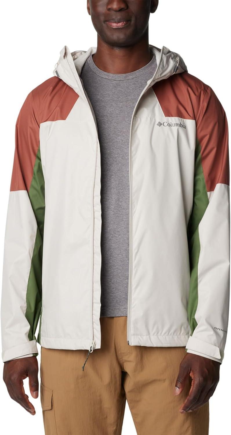 imageColumbia Mens Inner Limits III Waterproof Rain JacketDark StoneAuburnCanteen