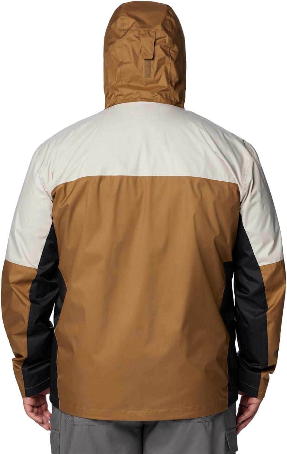 imageColumbia Mens Inner Limits III Waterproof Rain JacketDeltaDark StoneBlack