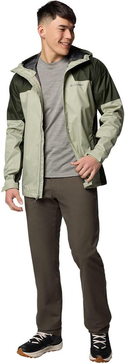 imageColumbia Mens Inner Limits III Waterproof Rain JacketSafariGreenscape