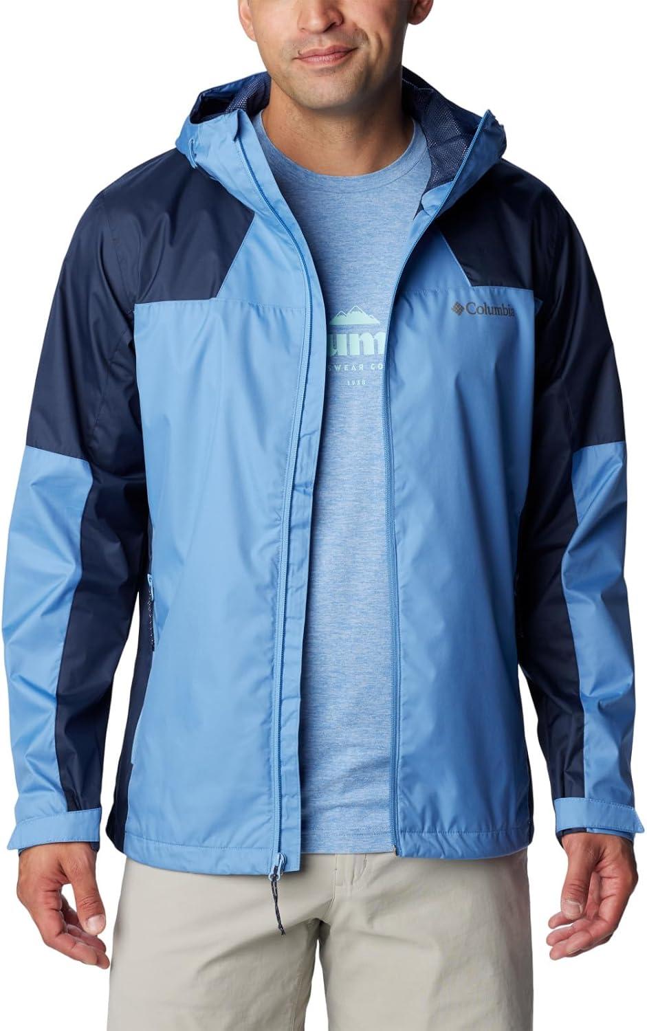 imageColumbia Mens Inner Limits III Waterproof Rain JacketSkylerCollegiate Navy