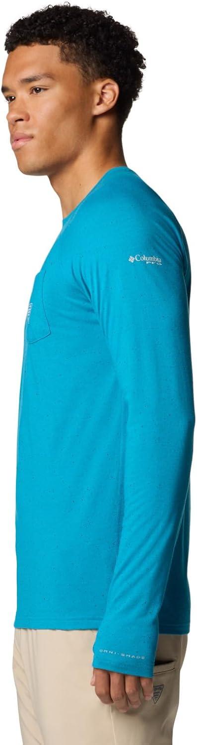 imageColumbia Mens PFG Uncharted Neps Long SleeveBlue Echo