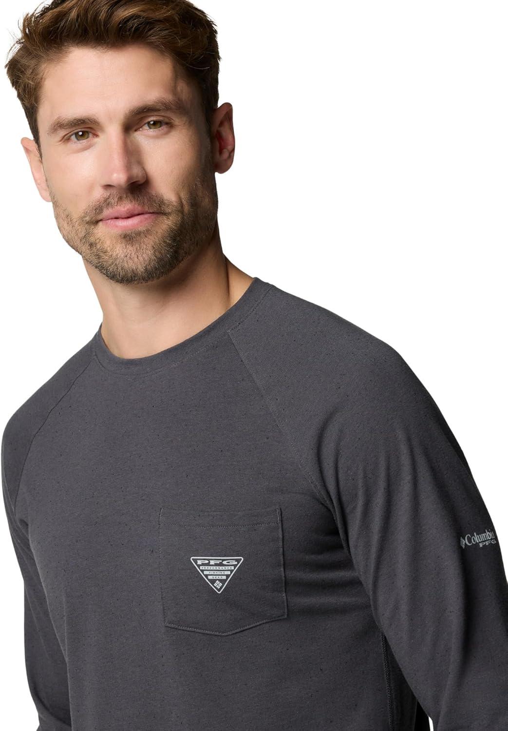 imageColumbia Mens PFG Uncharted Neps Long SleeveShark