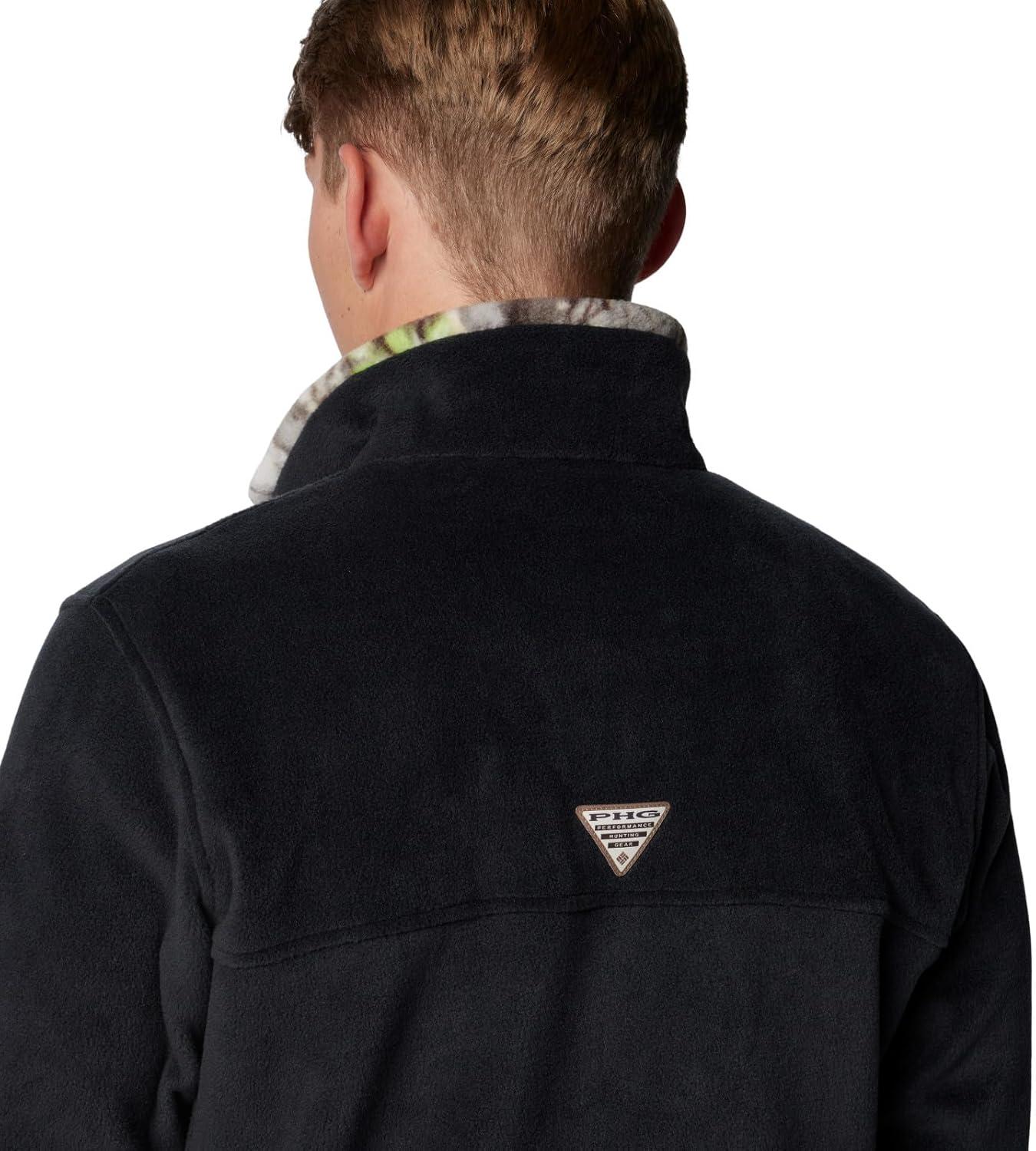 imageColumbia Mens PHG Fleece JacketBlackTimberwoods Camo