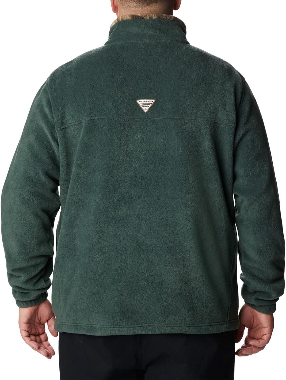 imageColumbia Mens PHG Fleece JacketDark ForestRt Edge
