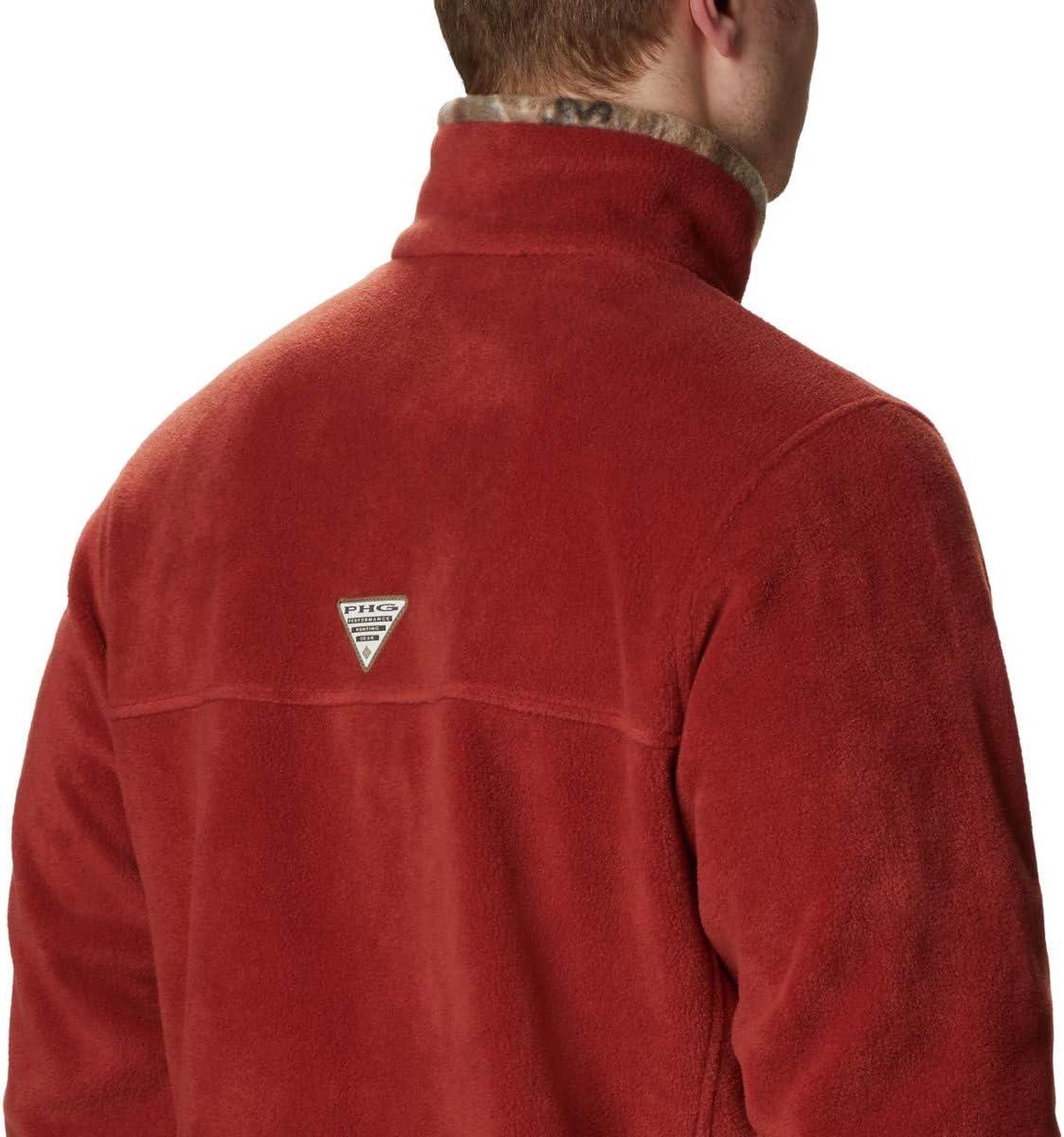 imageColumbia Mens PHG Fleece JacketRed OxideRt Edge