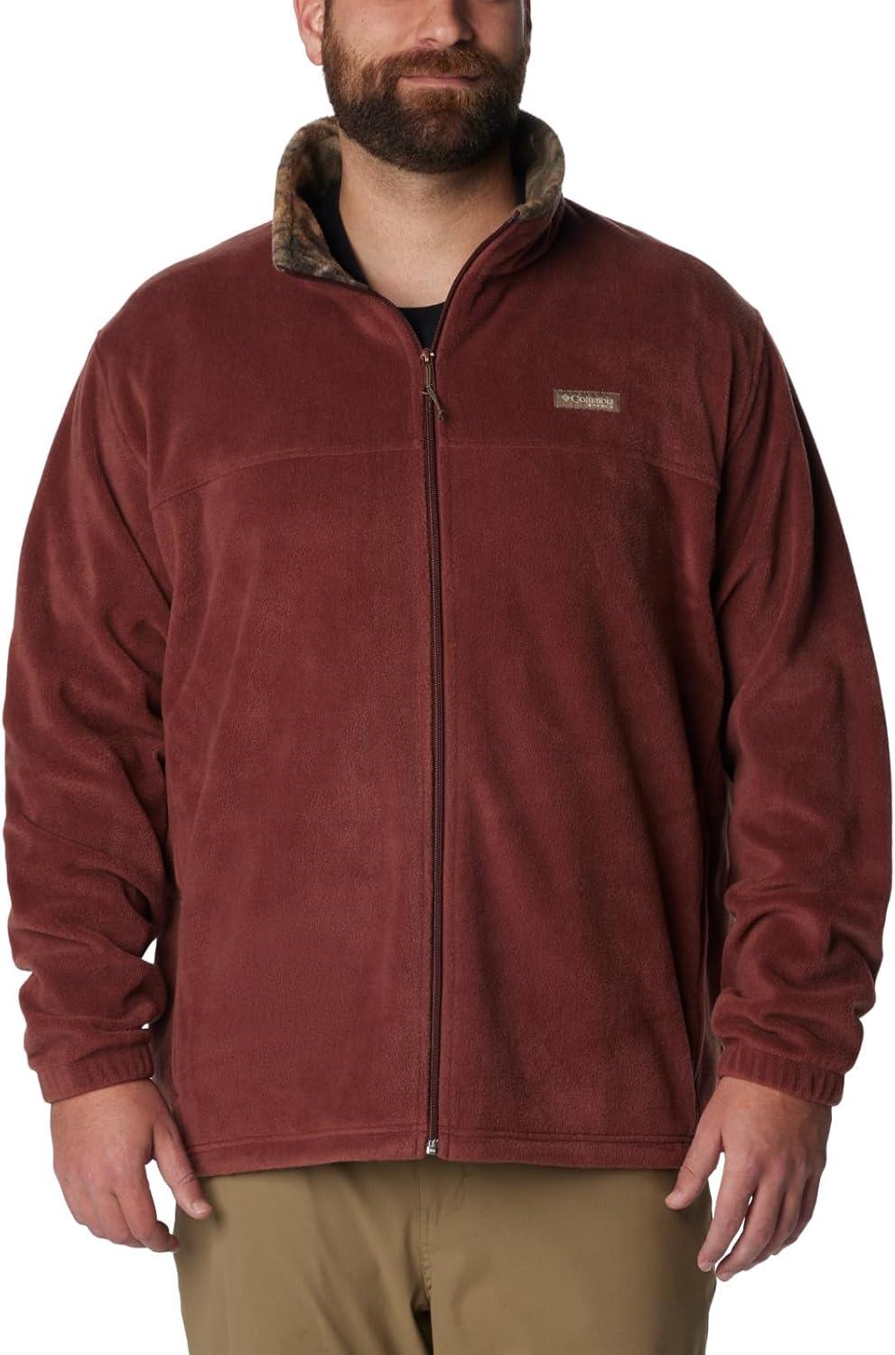 imageColumbia Mens PHG Fleece JacketRed Rocks Rt Edge