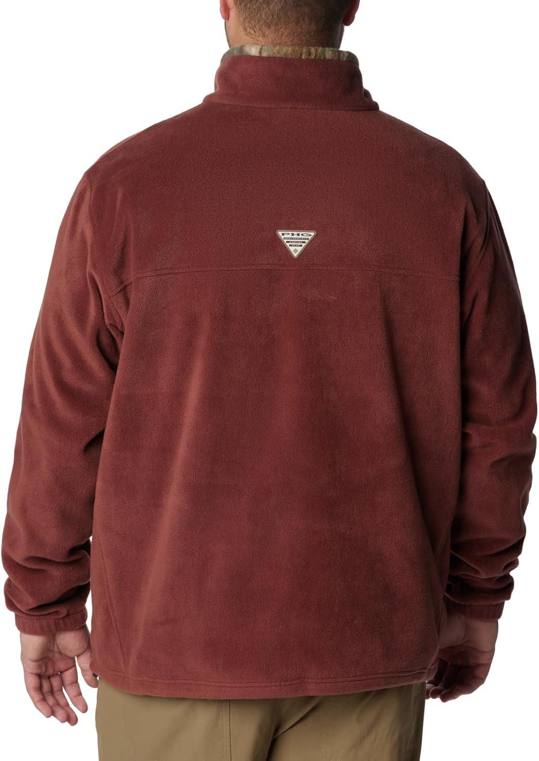 imageColumbia Mens PHG Fleece JacketRed Rocks Rt Edge