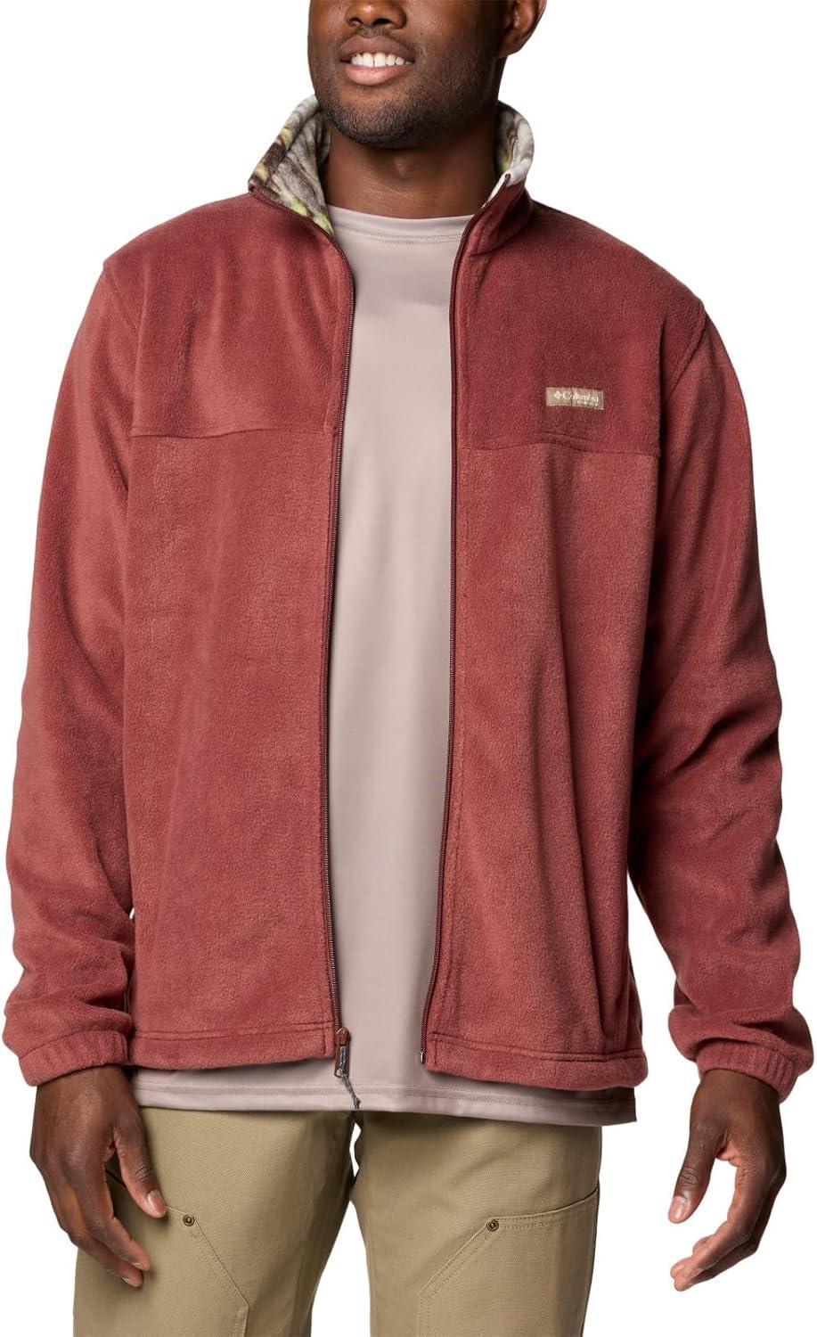 imageColumbia Mens PHG Fleece JacketRed RocksTimberwoods Camo