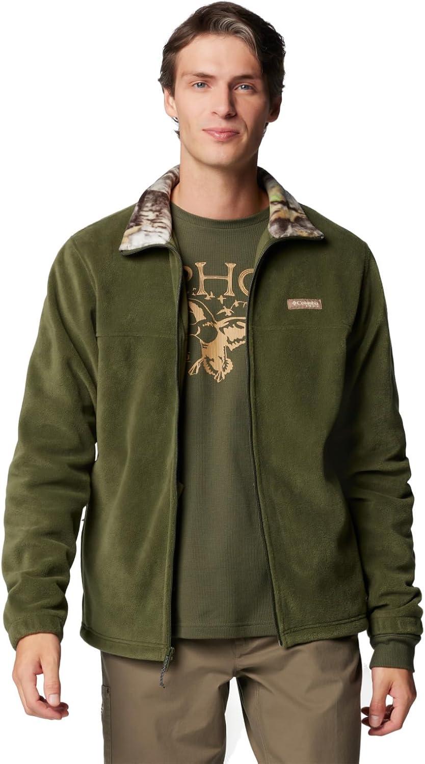 imageColumbia Mens PHG Fleece JacketSurplus GreenTimberwoods Camo