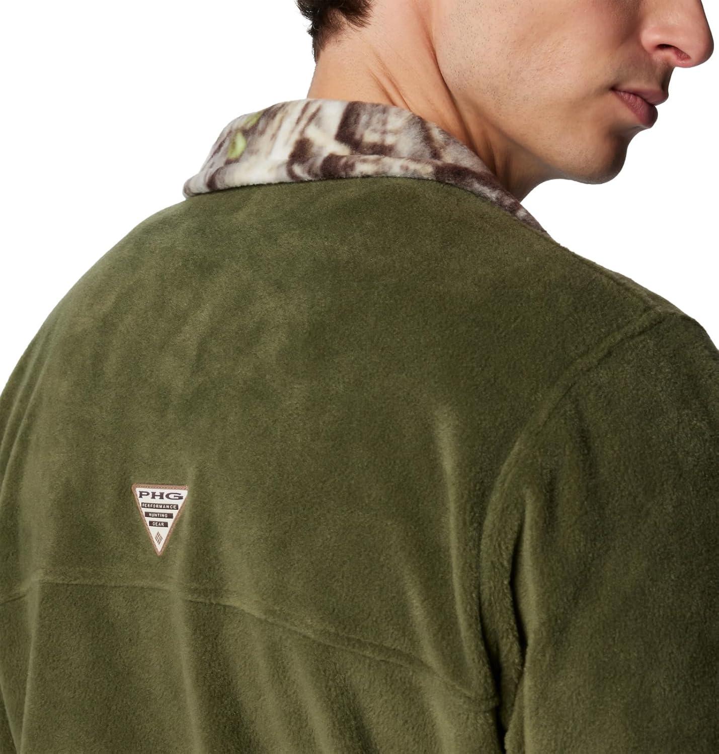 imageColumbia Mens PHG Fleece JacketSurplus GreenTimberwoods Camo