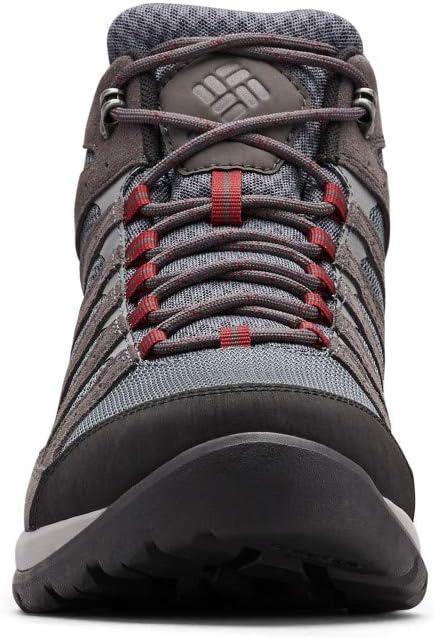 imageColumbia Mens Redmond V2 Mid WaterproofGraphiteRed Jasper
