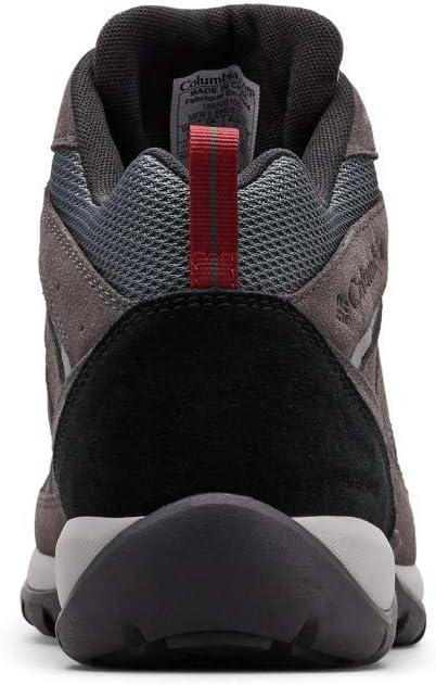 imageColumbia Mens Redmond V2 Mid WaterproofGraphiteRed Jasper