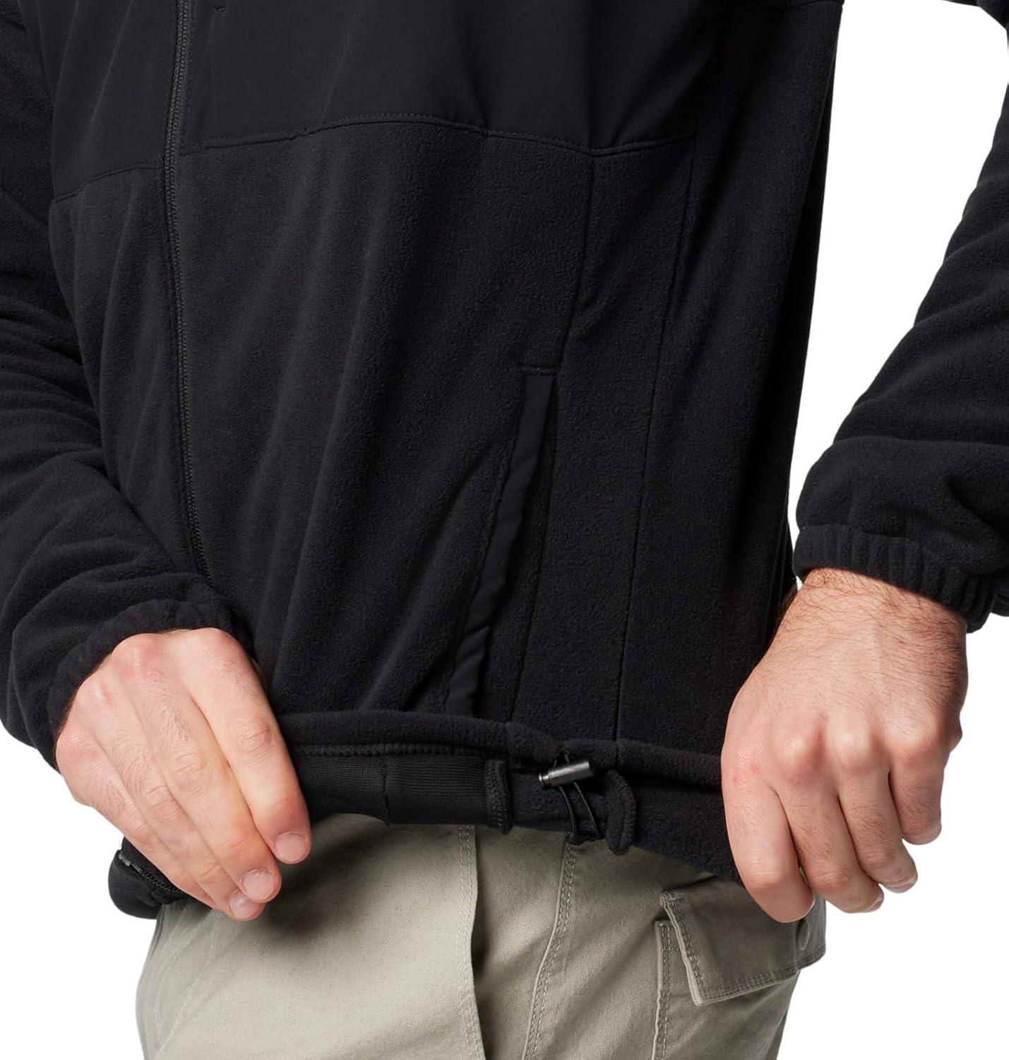 imageColumbia Mens Sage Peak Full Zip FleeceBlack