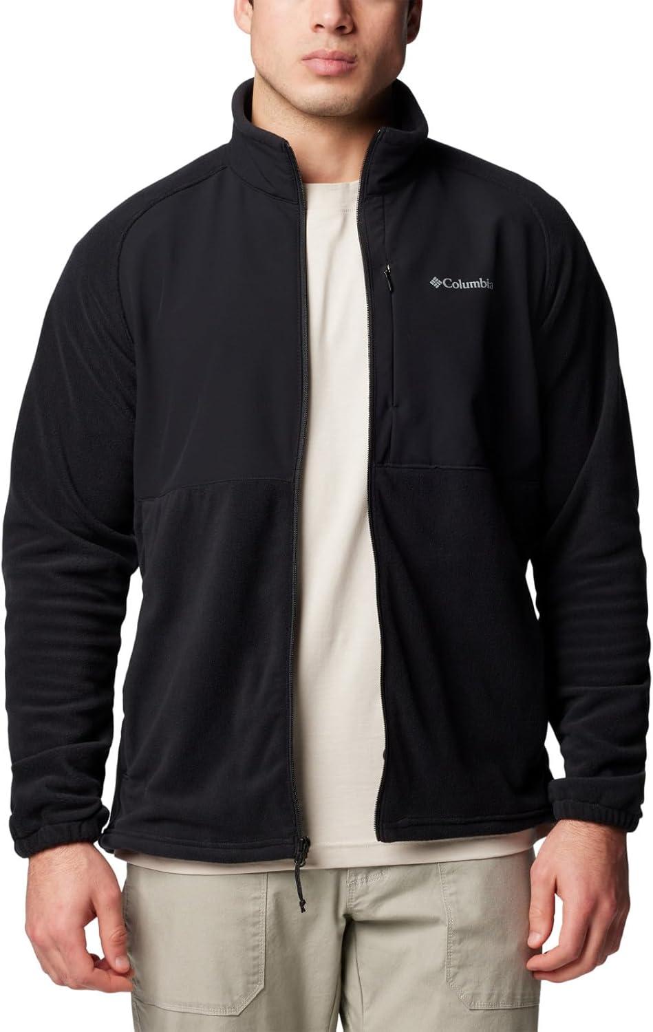 imageColumbia Mens Sage Peak Full Zip FleeceBlack