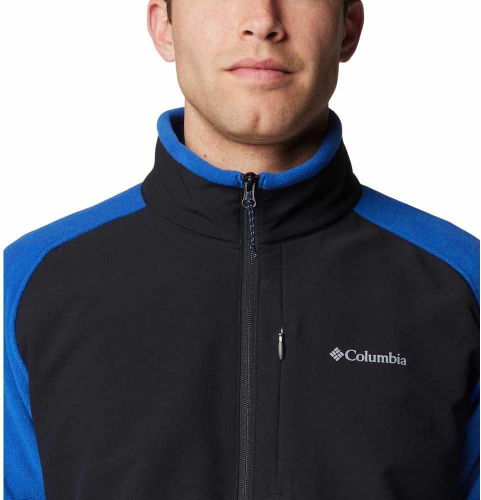 imageColumbia Mens Sage Peak Full Zip FleeceMountain BlueBlack