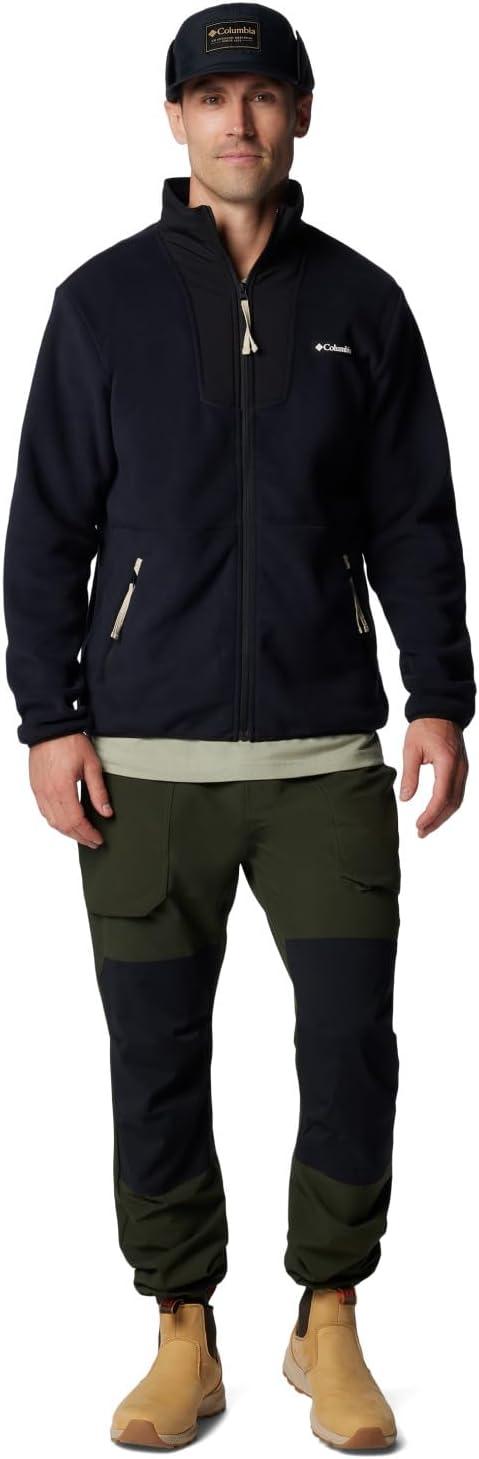 imageColumbia Mens Sequoia Grove Full Zip FleeceBlackBlackAncient Fossil Pulls