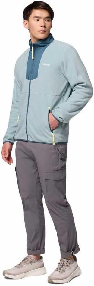 imageColumbia Mens Sequoia Grove Full Zip FleeceCrushed BlueEverblue
