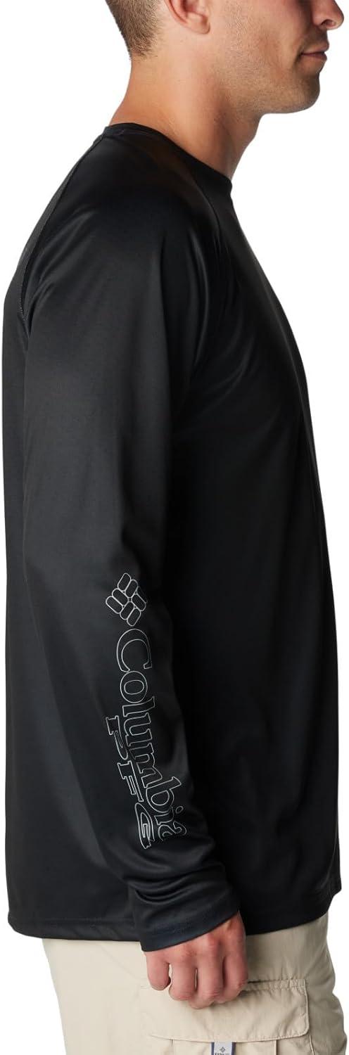imageColumbia Mens Super Terminal Tackle PFG Super Fade Long SleeveBlackFish Hooks Super Fade