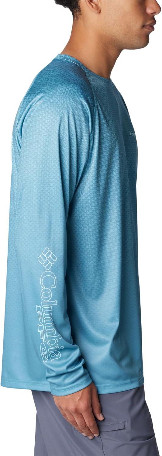 imageColumbia Mens Super Terminal Tackle PFG Super Fade Long SleeveCanyon BlueFish Hooks Super Fade
