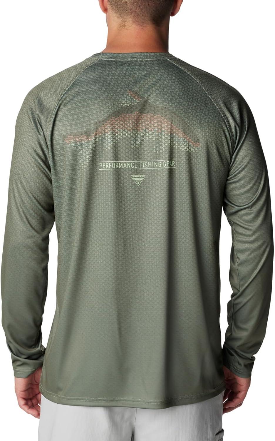 imageColumbia Mens Super Terminal Tackle PFG Super Fade Long SleeveCypressFish Hooks Super Fade