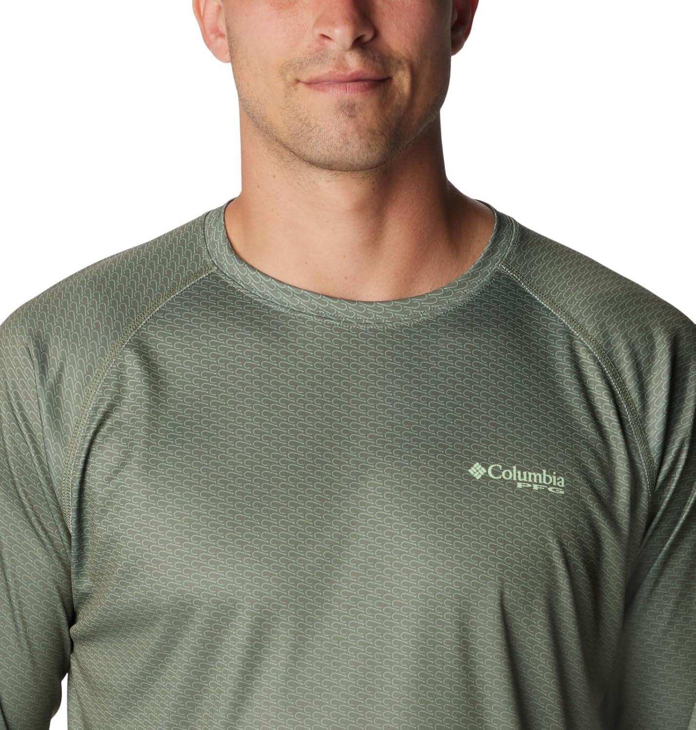imageColumbia Mens Super Terminal Tackle PFG Super Fade Long SleeveCypressFish Hooks Super Fade