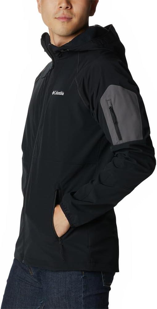 imageColumbia Mens Tall Heights II Hooded SoftshellBlack