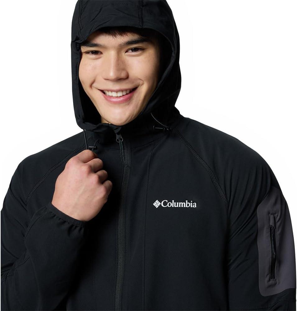 imageColumbia Mens Tall Heights II Hooded SoftshellBlack