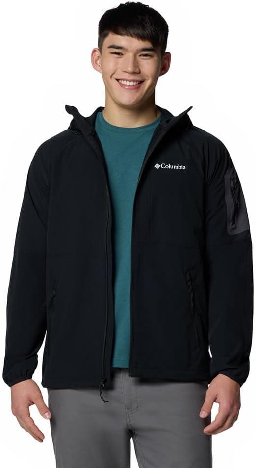 imageColumbia Mens Tall Heights II Hooded SoftshellBlack
