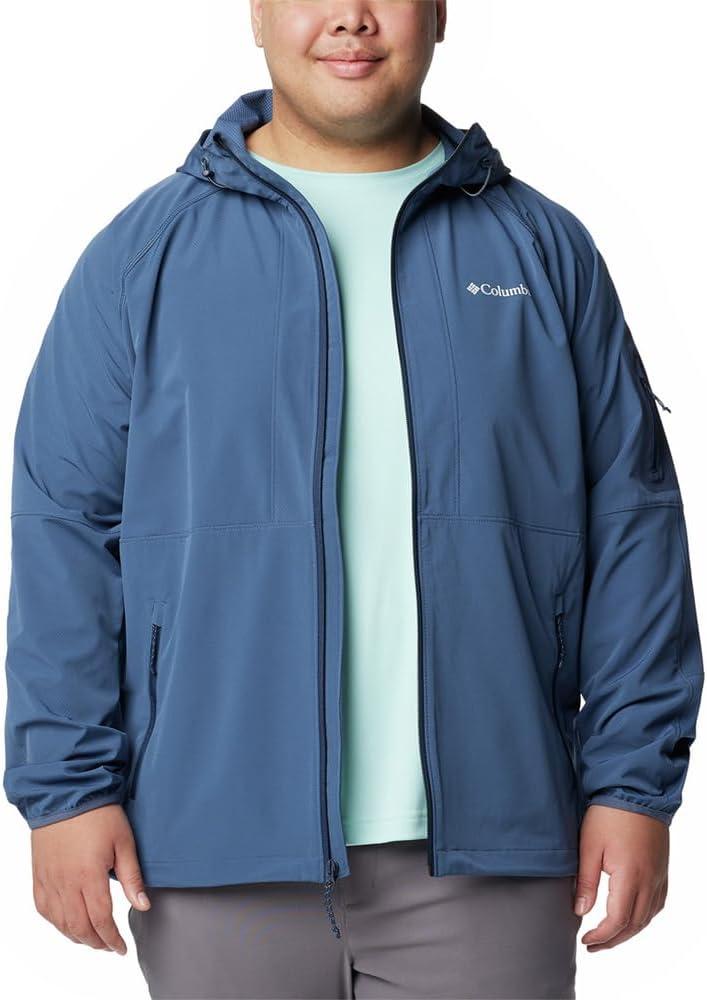 imageColumbia Mens Tall Heights II Hooded SoftshellDark Mountain