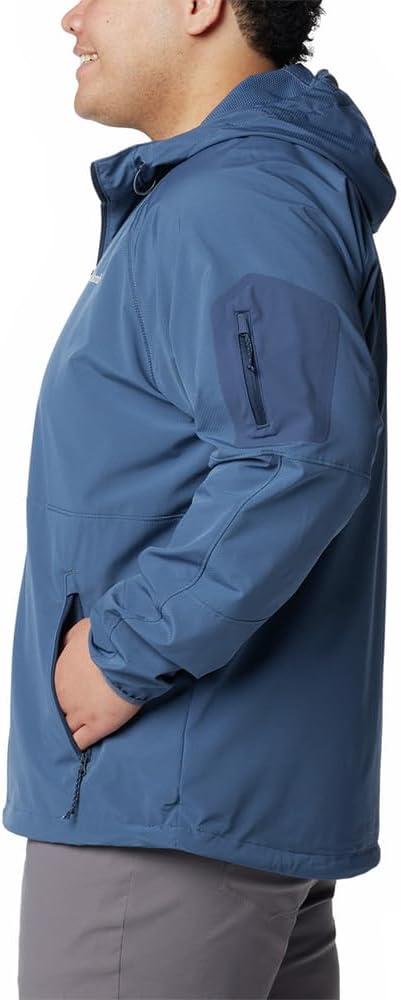 imageColumbia Mens Tall Heights II Hooded SoftshellDark Mountain