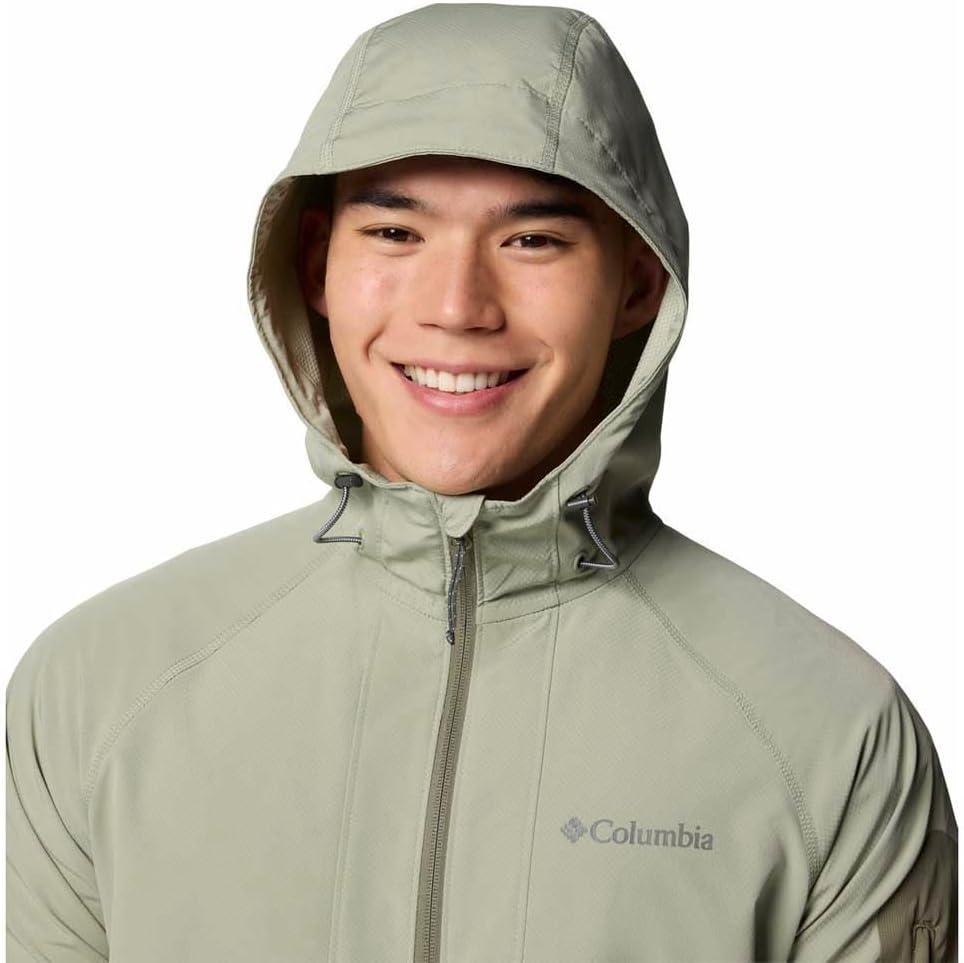 imageColumbia Mens Tall Heights II Hooded SoftshellSafari