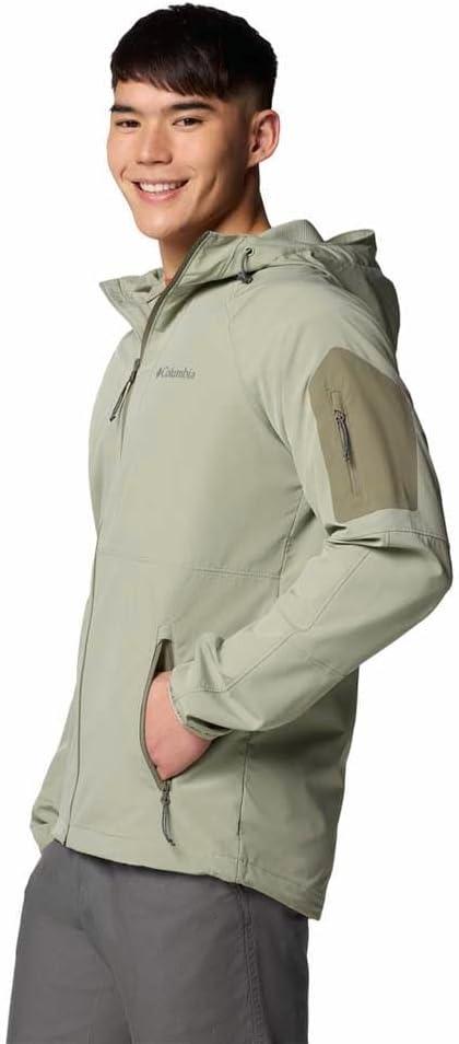 imageColumbia Mens Tall Heights II Hooded SoftshellSafari