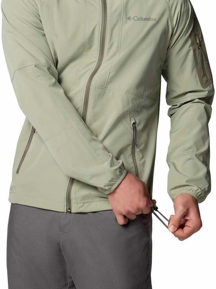 imageColumbia Mens Tall Heights II Hooded SoftshellSafari