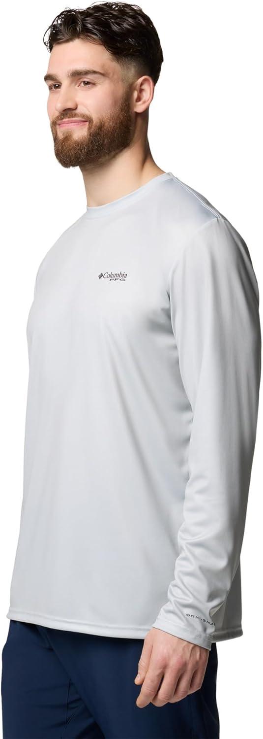 imageColumbia Mens Terminal Tackle PFG Tarpon Rise Long SleeveCool GreyTrout Rise