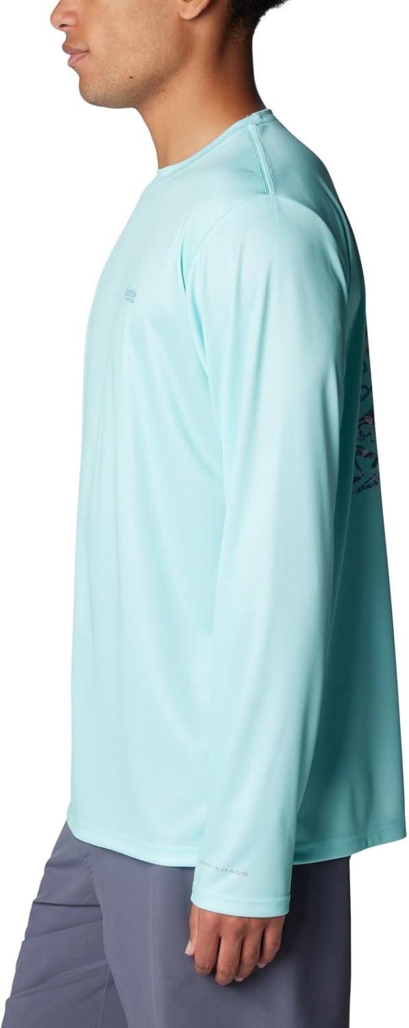 imageColumbia Mens Terminal Tackle PFG Tarpon Rise Long SleeveGulf StreamTarpon PrintSerenoa