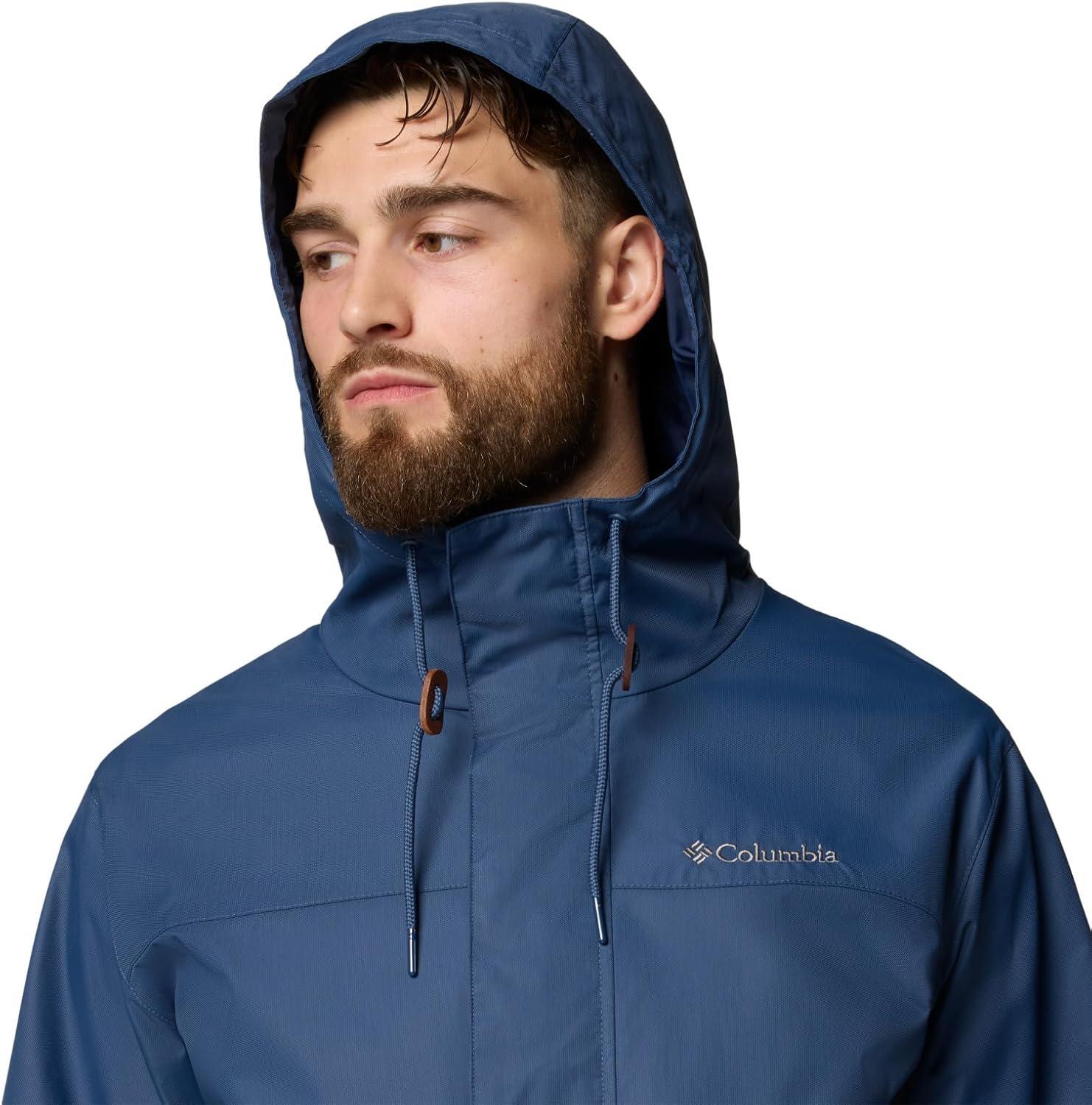 imageColumbia Mens The Drizz JacketDark Mountain