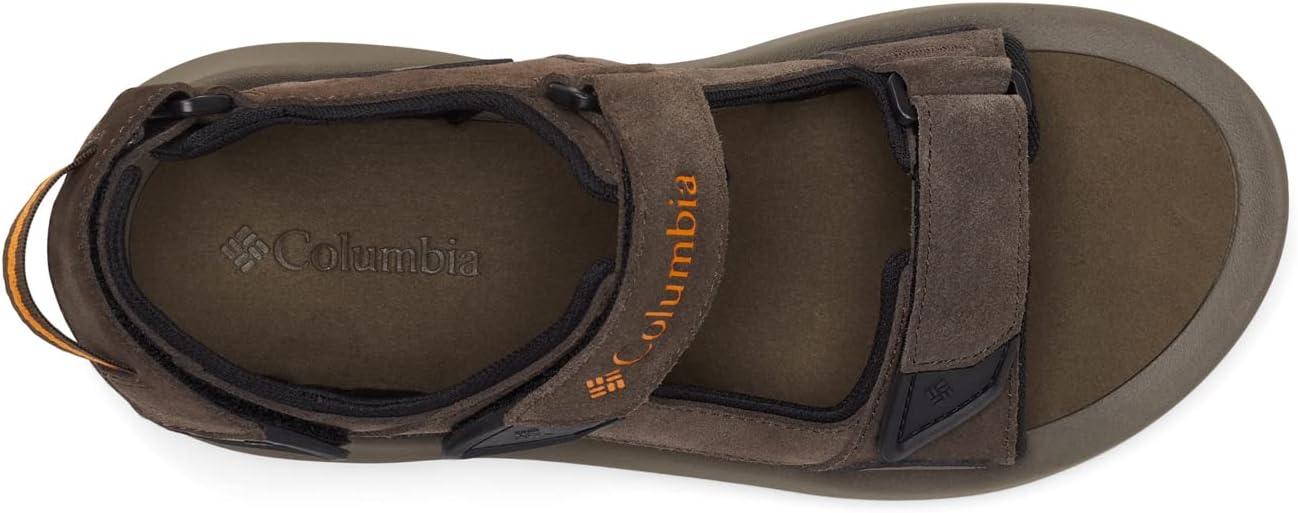 imageColumbia Mens Trailstorm Hiker 3 Strap Sport SandalCordovanGold Amber